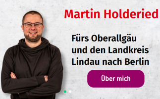 Martin Holderied für uns nach Berlin!