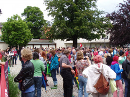 Kundgebung am Stadtplatz am 11.06.2016