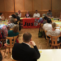Jusos erste Veranstaltung in Lindenberg im Allgäu